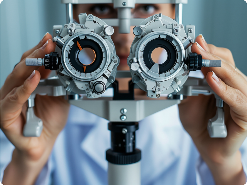Comprehensive eye exams